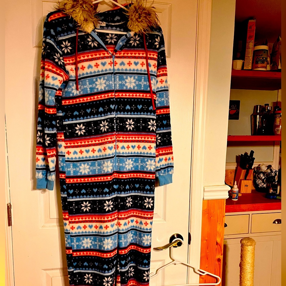 Cozy adult onsie